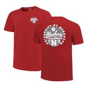 Nebraska Painted Volleyball Script Comfort Colors Tee